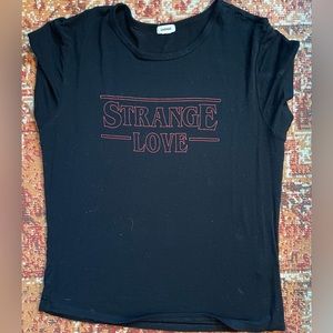 Stranger things t shirt